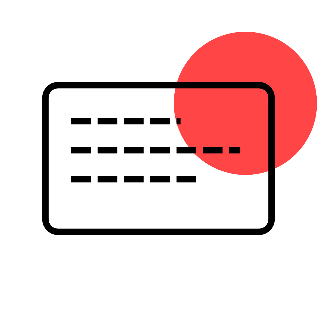 実物カードで届ける